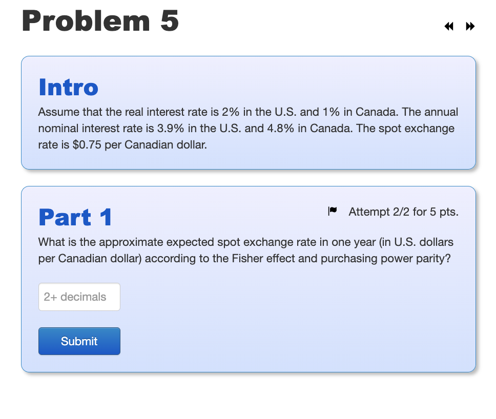 Solved Intro Assume That The Real Interest Rate Is 2% In The | Chegg.com