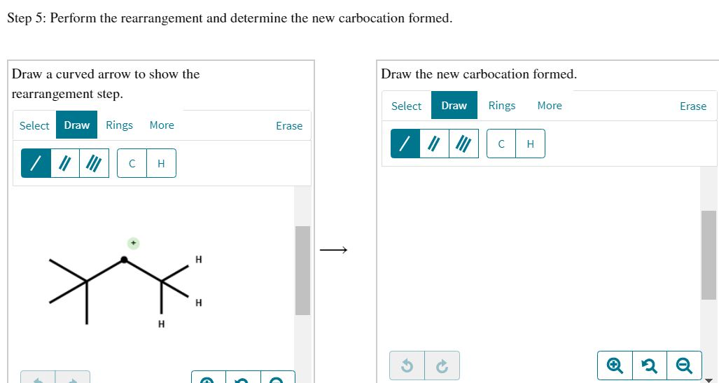 Solved Draw the expected product of the given reaction. H | Chegg.com