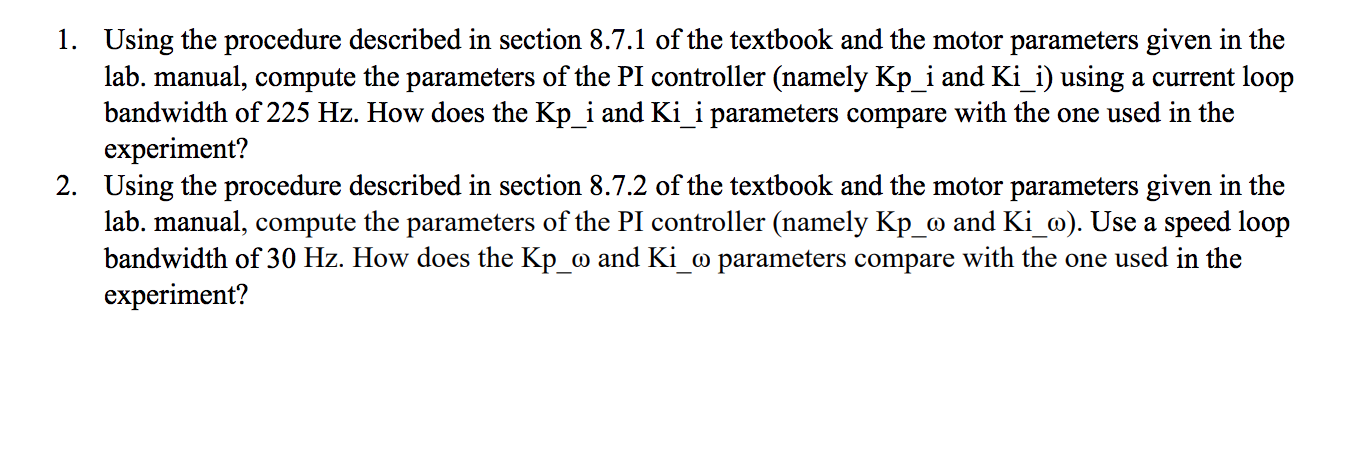 1. Using The Procedure Described In Section 8.7.1 Of | Chegg.com