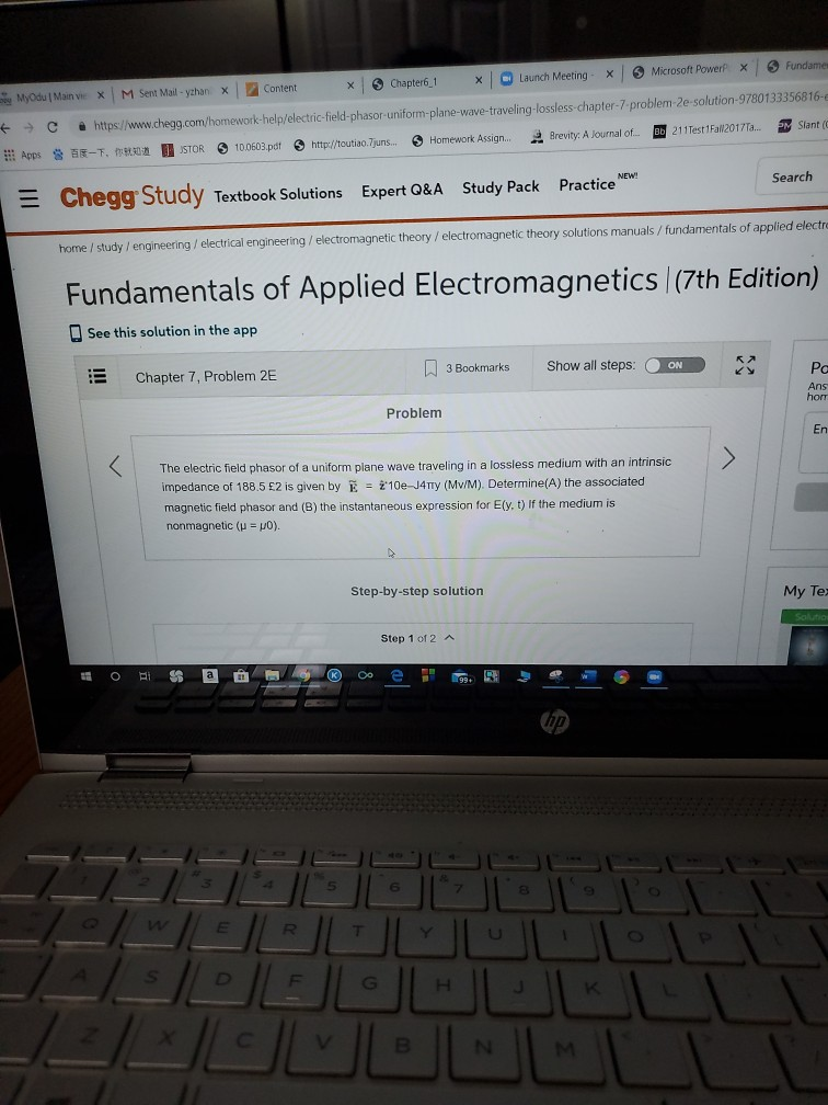 Applied Electromagnetism Solution Manual