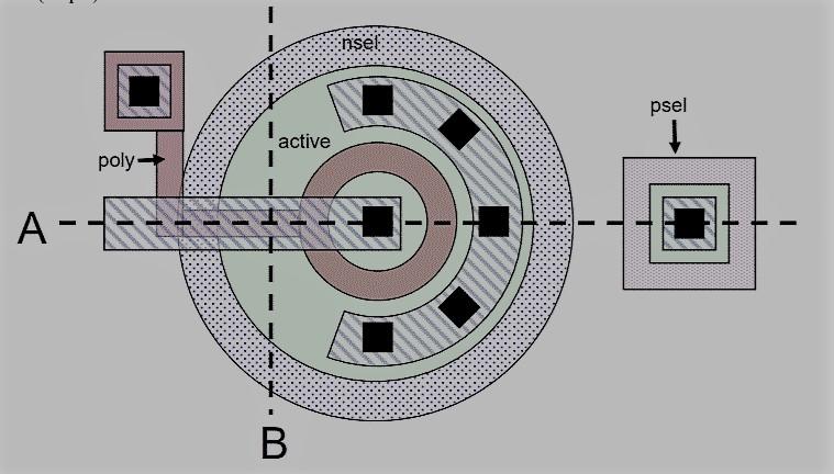 Solved Sketch the cross sectional view of this | Chegg.com
