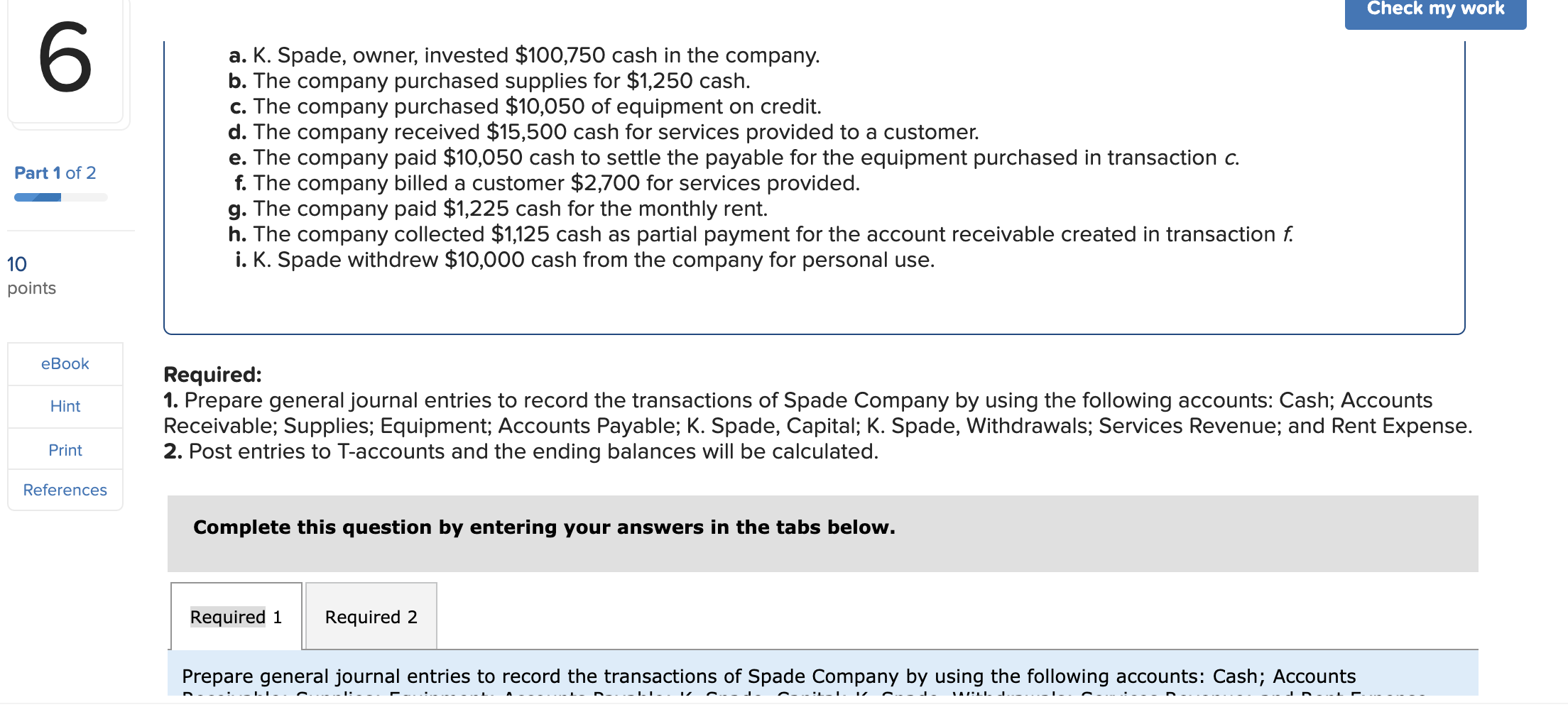 Solved [The following information applies to the