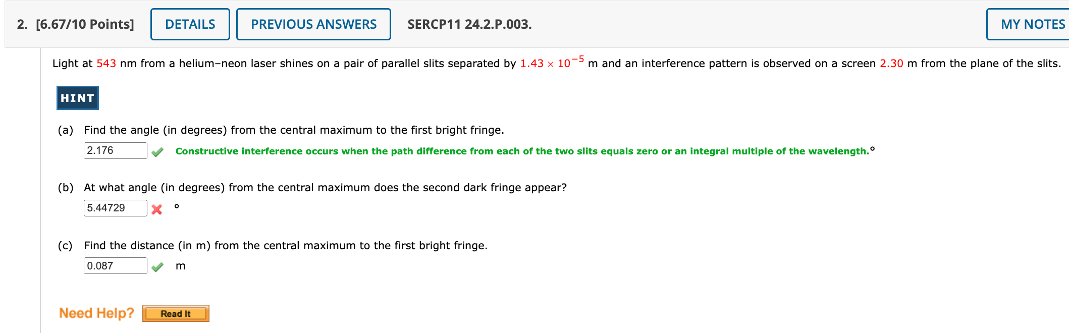 Solved (a) Find the angle (in degrees) from the central | Chegg.com