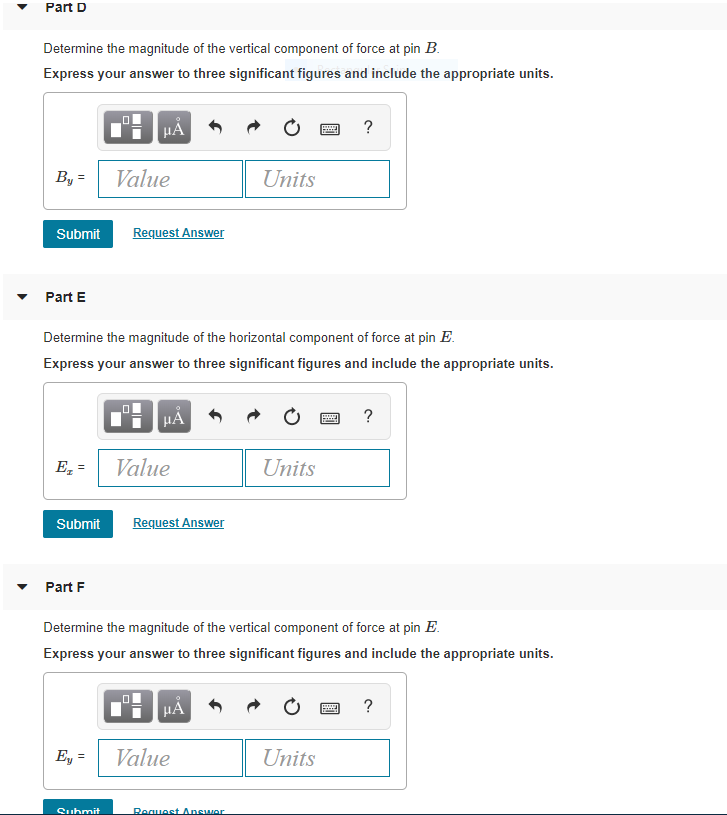 Solved Problem 6.67 Part A Determine the magnitude of the | Chegg.com