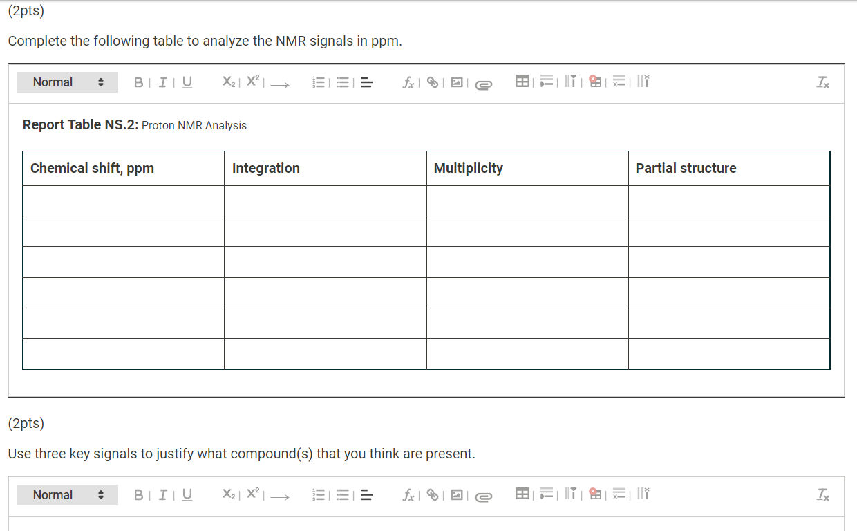 Solved Week 7 Data And Report Submission - SN2 Preparation | Chegg.com