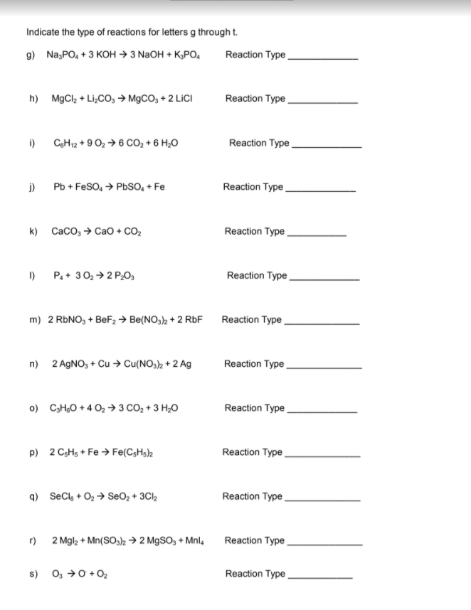 types-of-chemical-reactions-worksheet-ch7