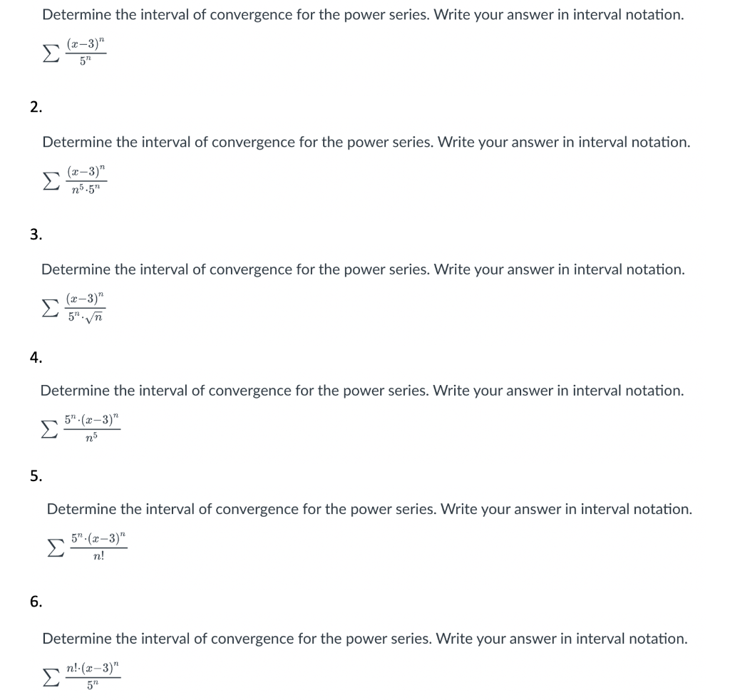 solved-determine-the-interval-of-convergence-for-the-power-chegg