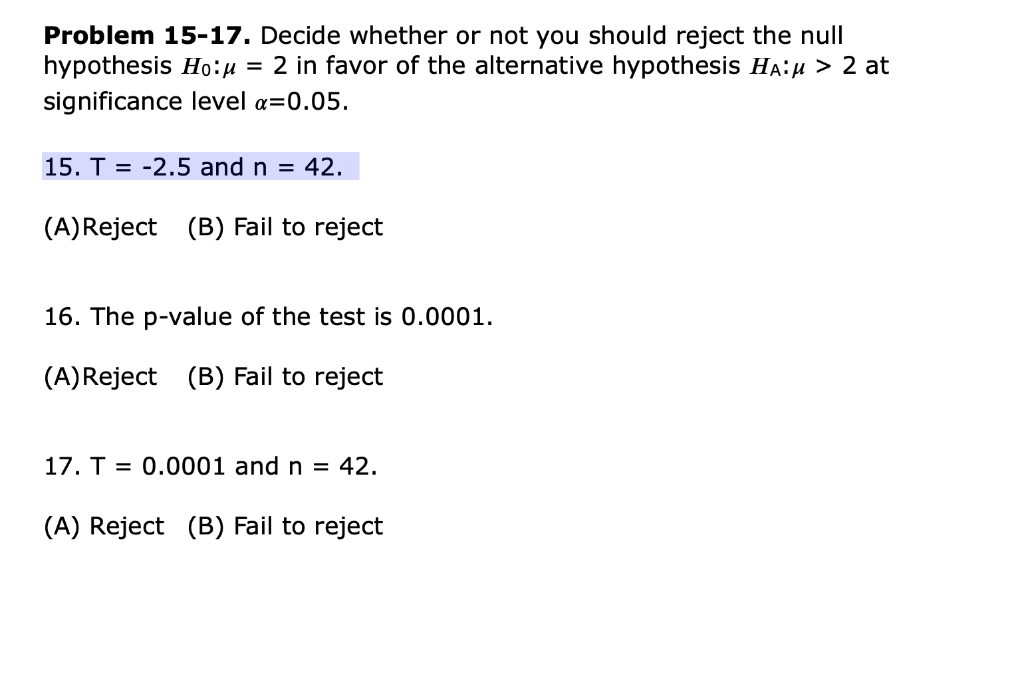 Solved Problem 15-17. Decide Whether Or Not You Should | Chegg.com