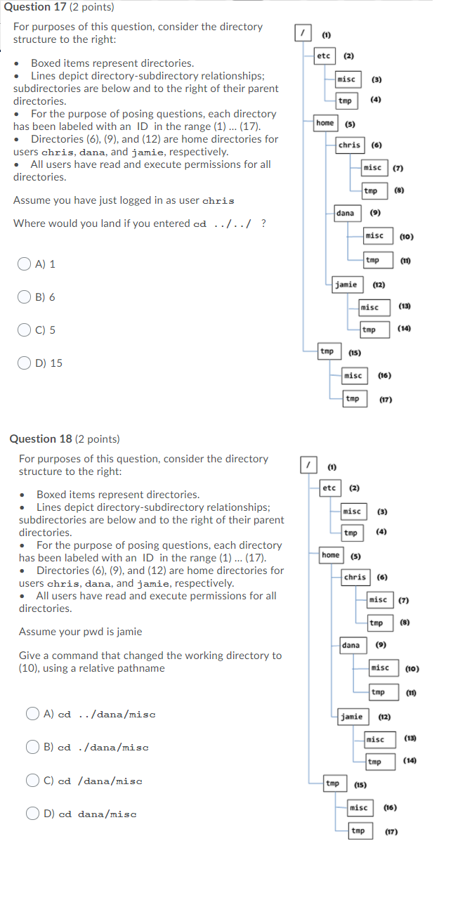 Solved Question 17 (2 points) For purposes of this question, | Chegg.com