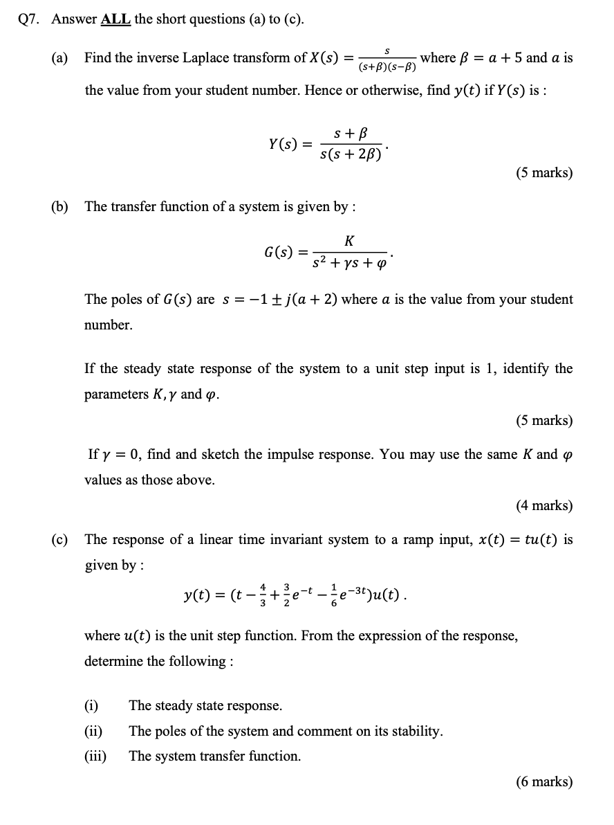 Solved You may choose any number for a, b, c, d. Just write | Chegg.com