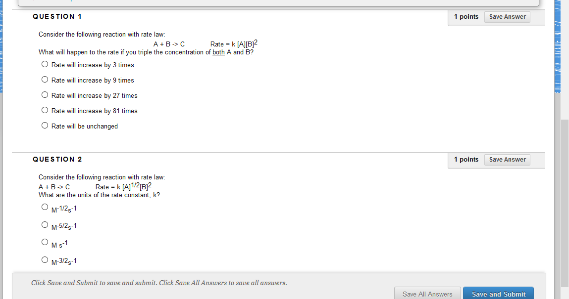 Solved QUESTION 1 1 points Save Answer Consider the | Chegg.com