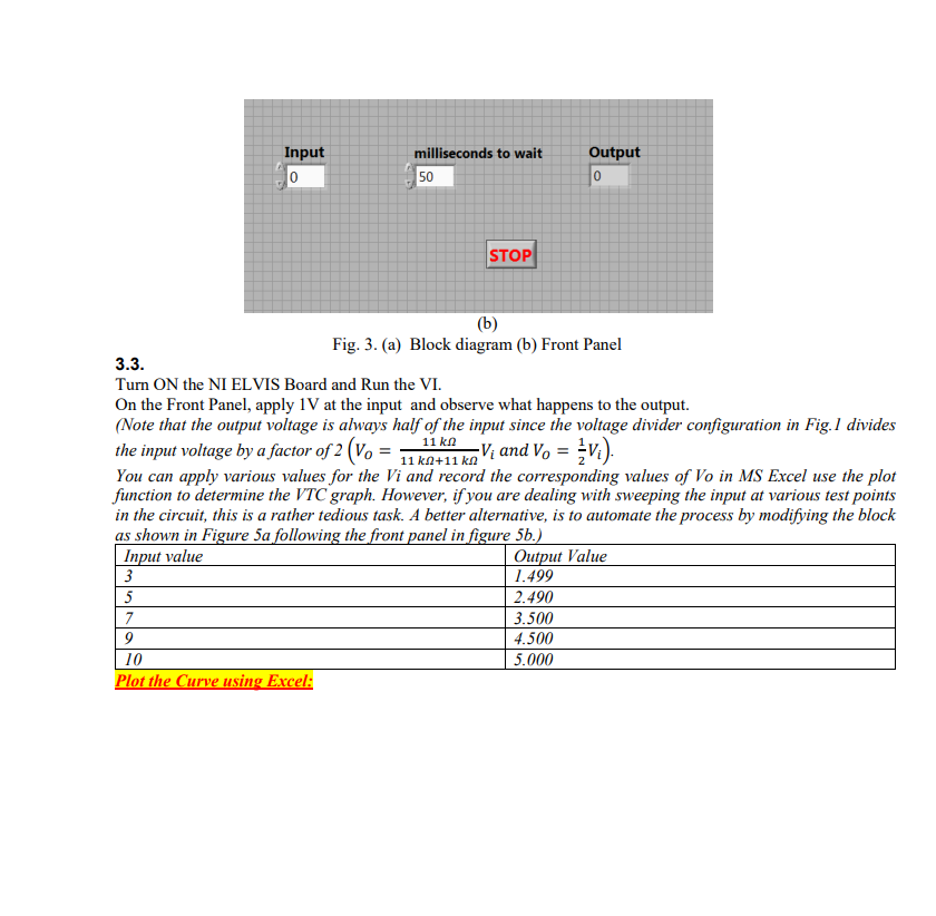 3. Activity. (4 marks) Develop a LabVIEW program that | Chegg.com