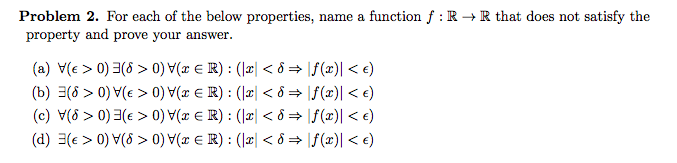Solved Problem 2 For Each Of The Below Properties Name A Chegg