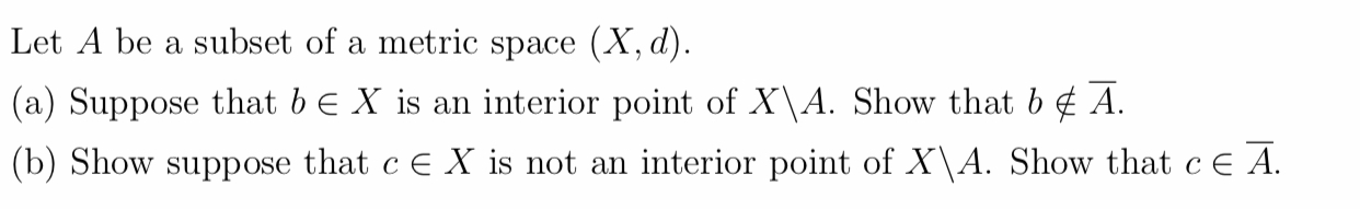 Solved real analysis please be solve with clear and please | Chegg.com