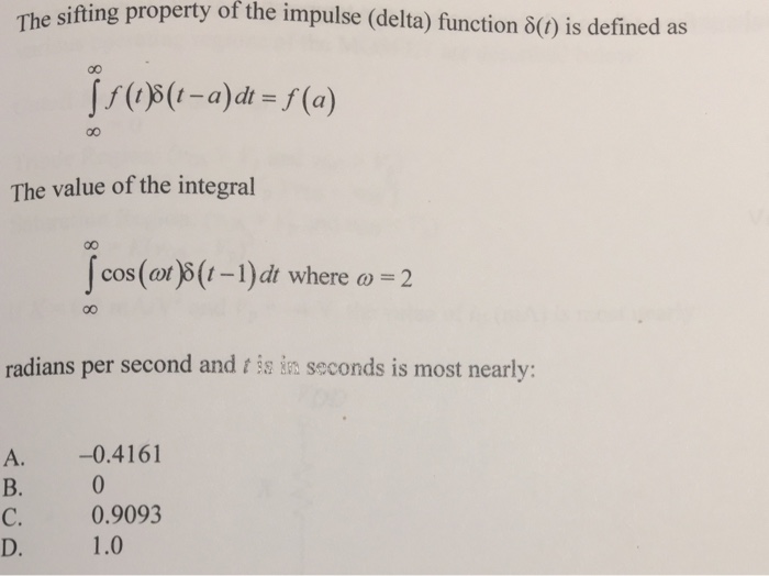 solved-the-sifting-property-of-the-impulse-delta-function-chegg