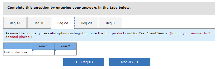 Solved Exercise 4-9 (Static) Variable And Absorption Costing | Chegg.com