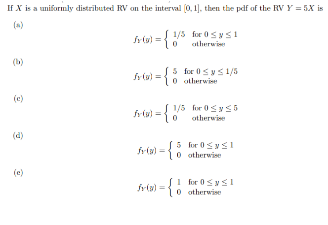 If X is a uniformly distributed RV on the interval | Chegg.com
