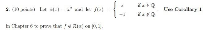 Solved This is a real analysis question. Please describe | Chegg.com