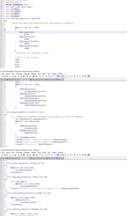 Solved C++ program Create an output file and | Chegg.com