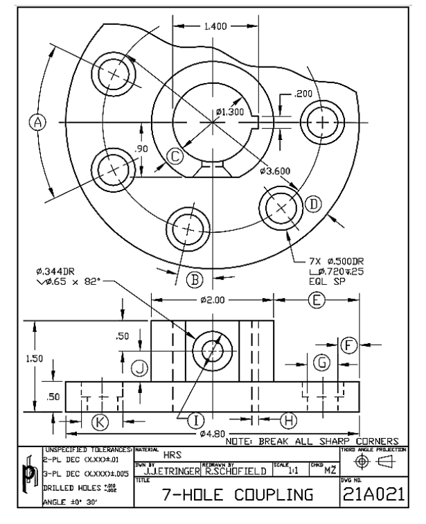 Solved Refer to drawing 21A021 and fill out the following | Chegg.com