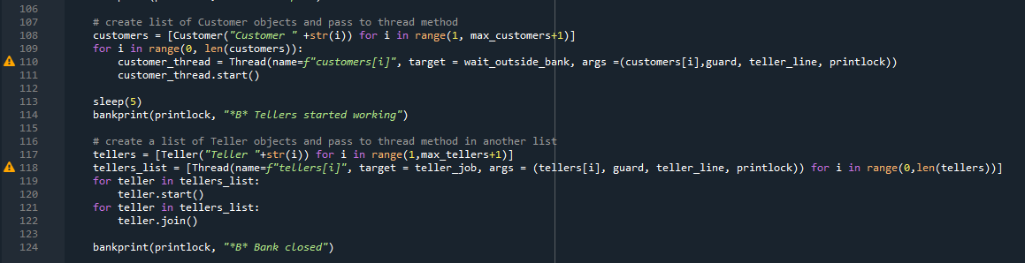 Python - Please help me with ending this banking | Chegg.com