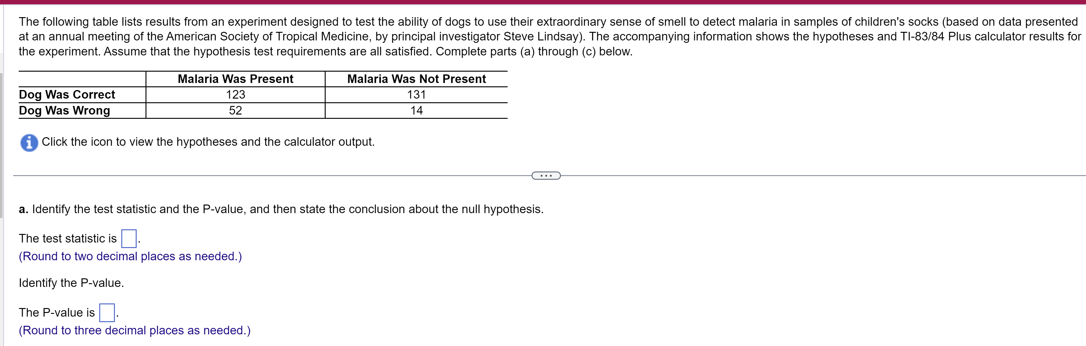 state the hypothesis the experiment would test