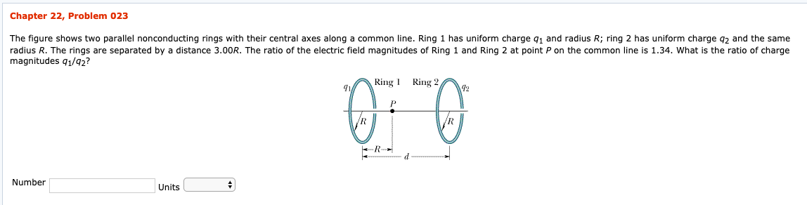 Solved Chapter 22, Problem 023 The figure shows two parallel | Chegg.com
