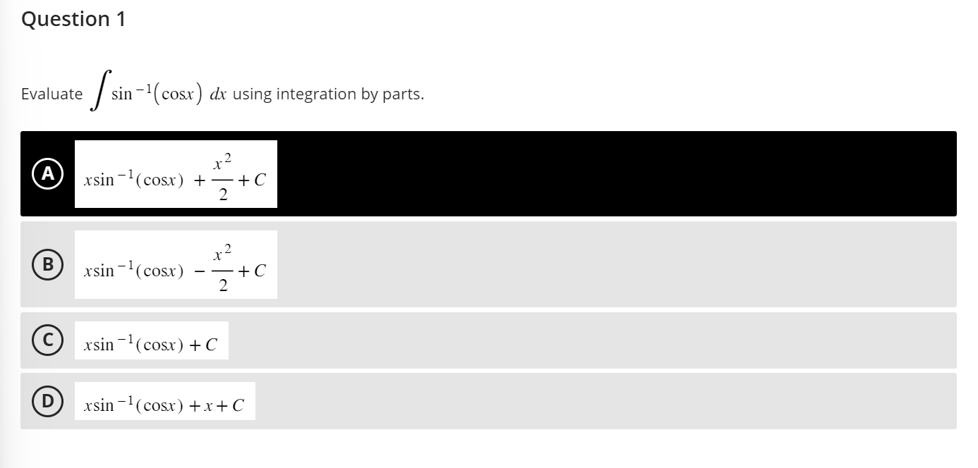 integration of ex 1 sin x 1 cos x dx