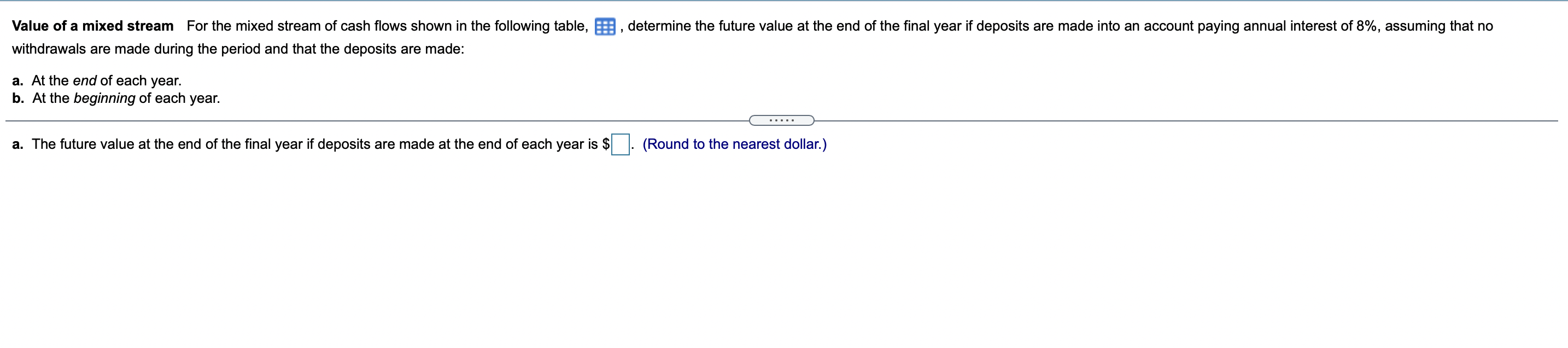 Determine Future Value