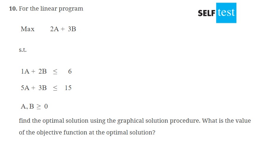 For the linear | Chegg.com