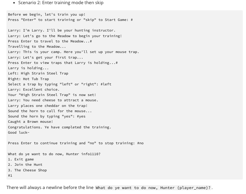Solved Full Input/Output for Training Module Here is an | Chegg.com