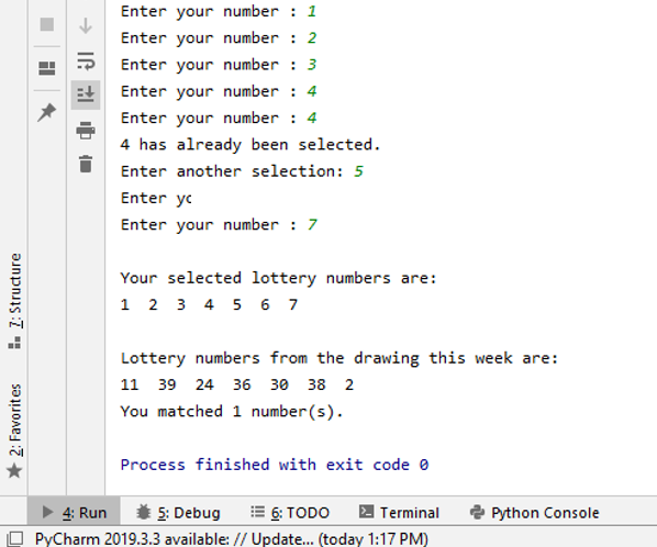 Python lotto hot sale machine learning