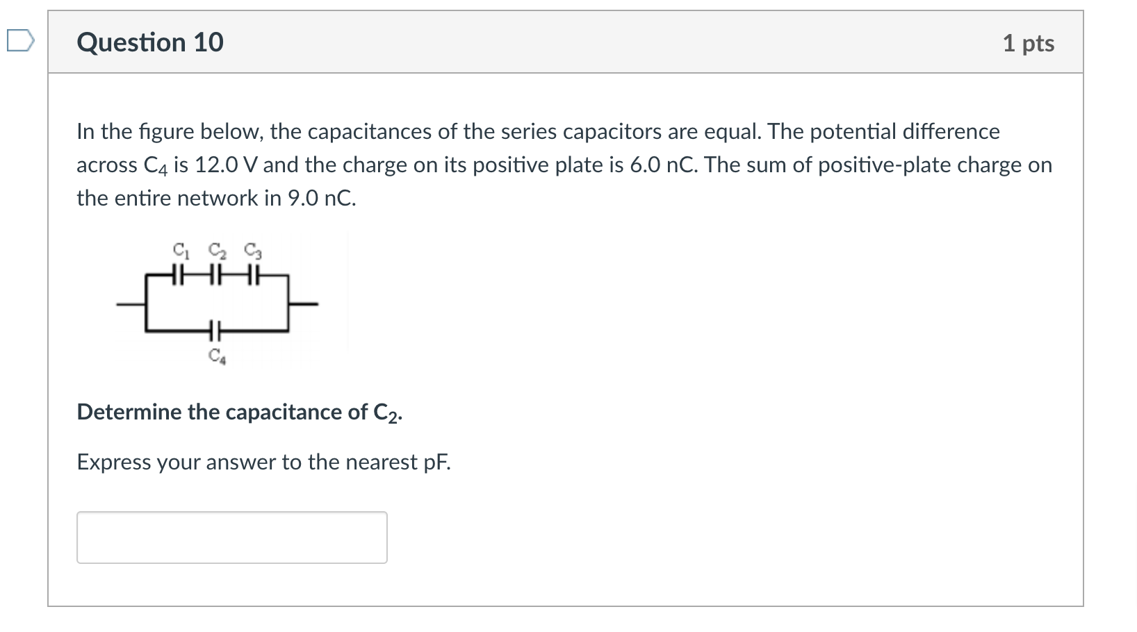 Solved Question 7 1 Pts Consider The Circuit Shown In The | Chegg.com