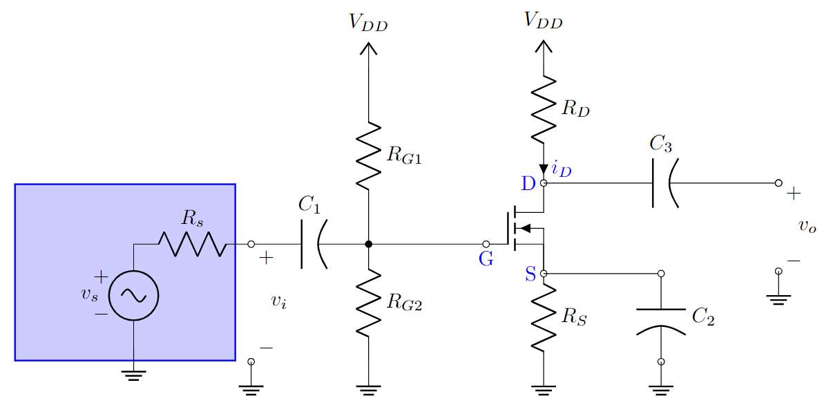 Solved Draw the DC circuit used for determining the Qpoint