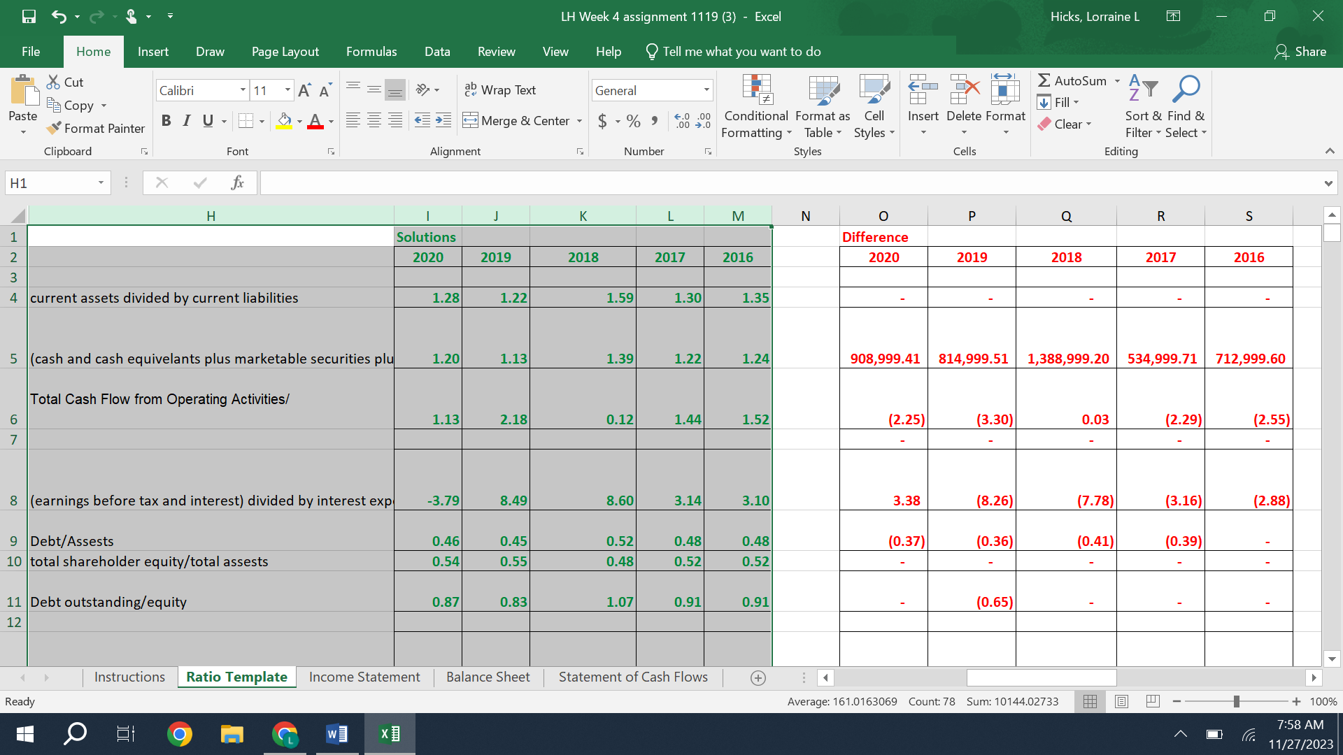 Solved Looking at this spreadsheet and the solutions can | Chegg.com
