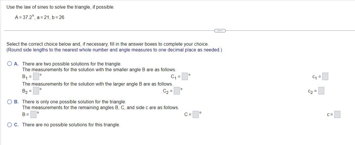 Solved Please help me solve the answer is A, because one | Chegg.com