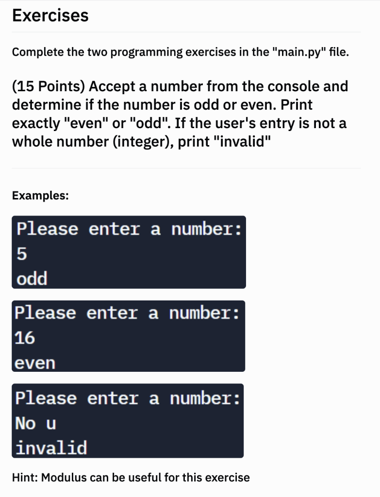 Solved Please write me the codes for those two questions. | Chegg.com