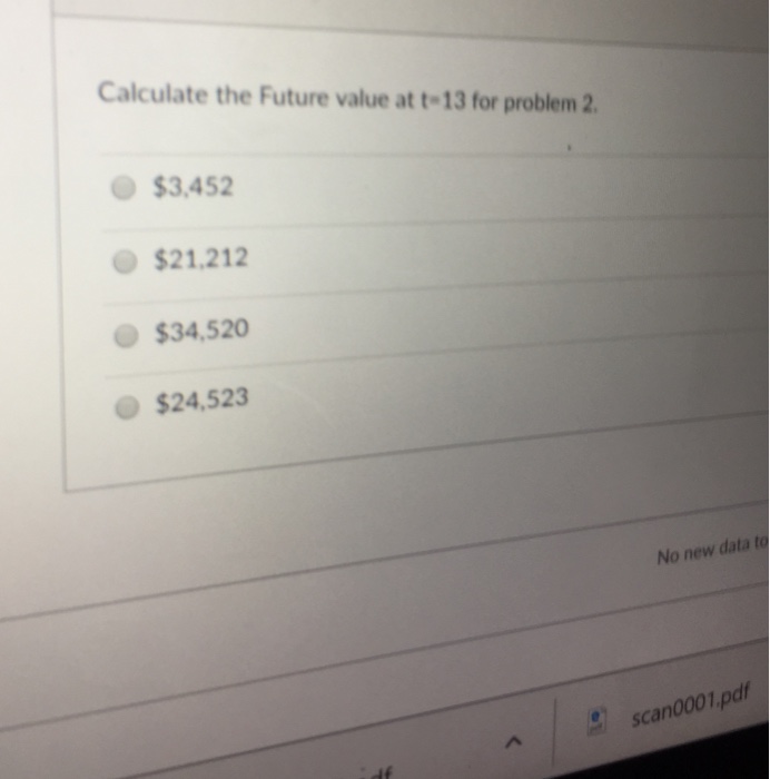 Solved Problem 2. A company deposits $1000 in a bank at the | Chegg.com