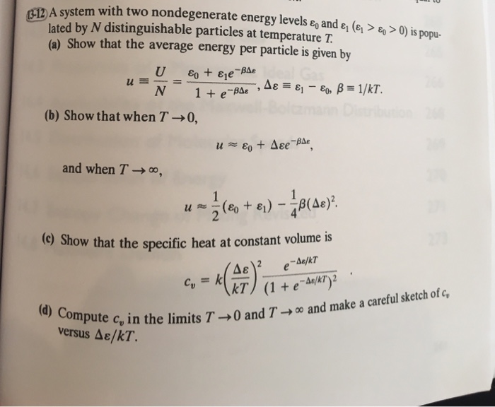 solved-a-system-with-two-nondegenerate-energy-levels-chegg