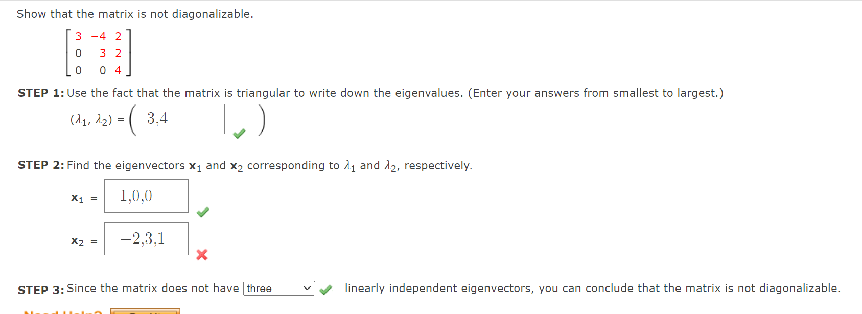 solved-show-that-the-matrix-is-not-diagonalizable-chegg