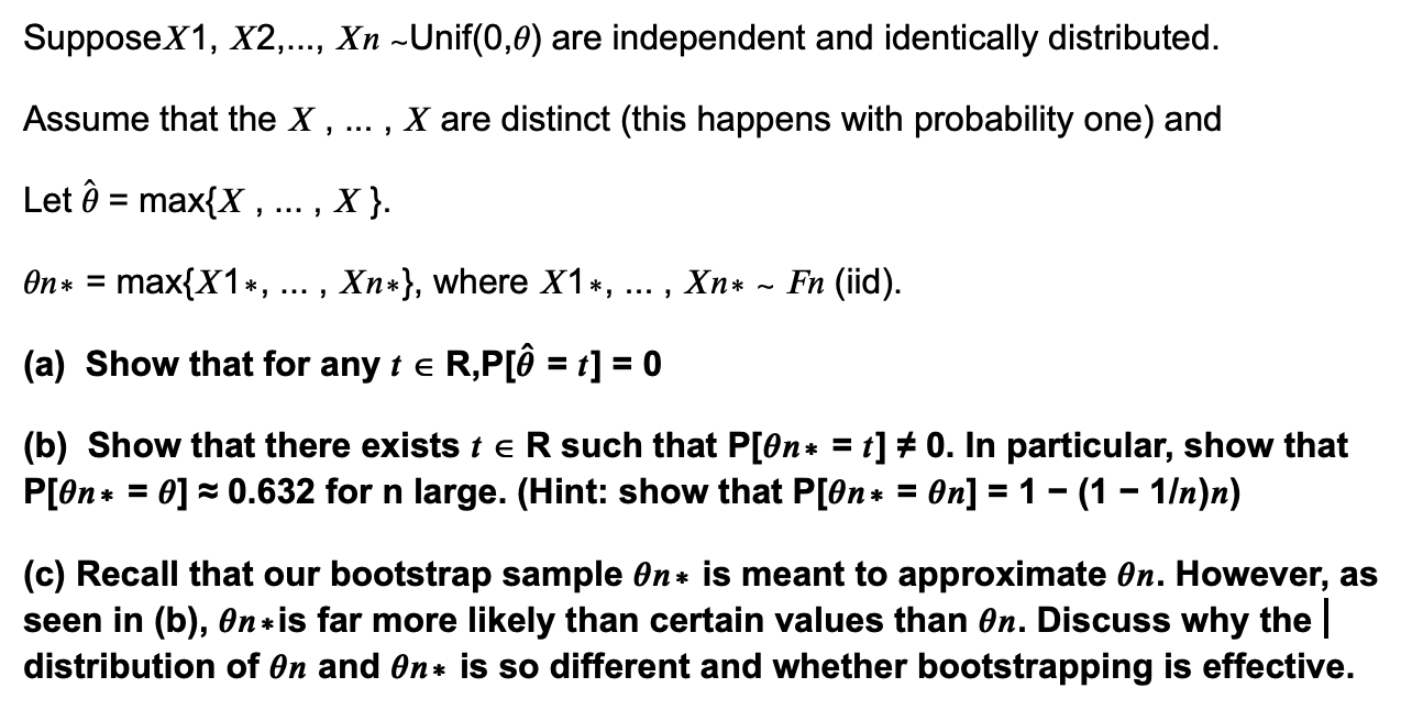 Advanced Mathematical Statistics