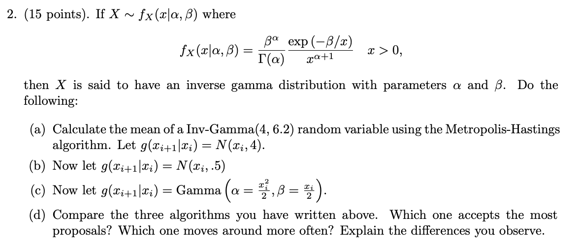 2 15 Points If X Fx X A B Where Ca 1 Bº Ex Chegg Com