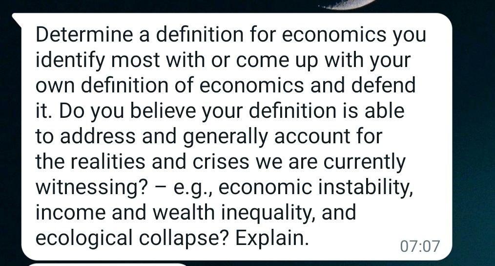 economic instability definition