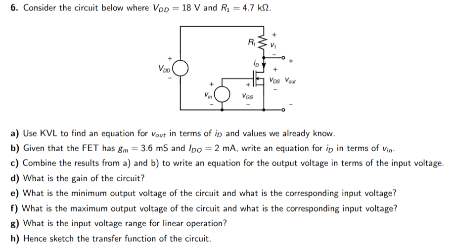 Solved Please provide a detailed solution for question 6. | Chegg.com