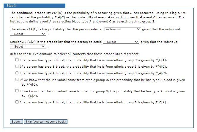 Solved The conditional probability P A B is the probability