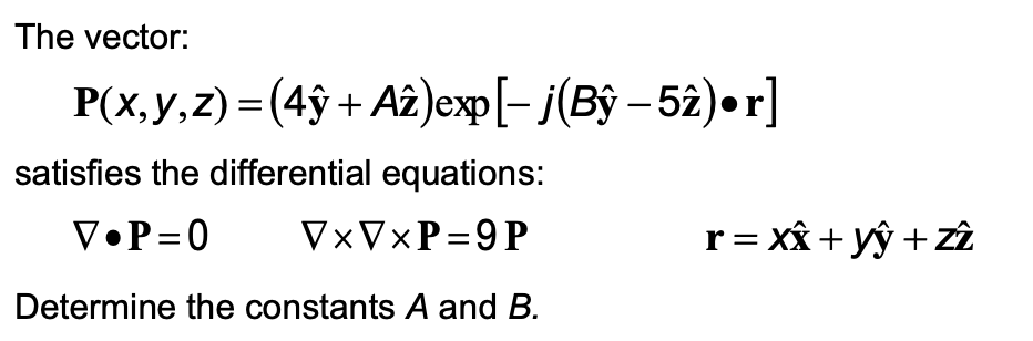 Solved The Vector P X Y Z 4ỹ dep Bộ 52 R Sati Chegg Com