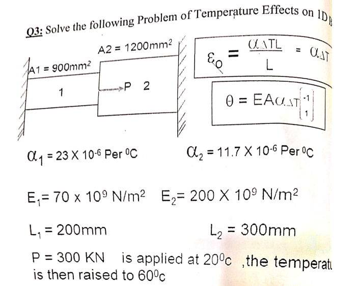 Solved 03: Solve the following Problem of Temperature | Chegg.com