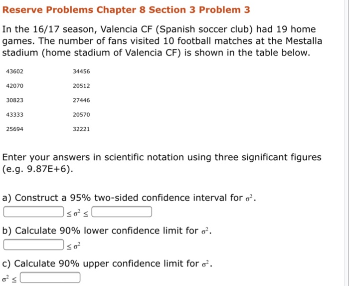 Solved Reserve Problems Chapter 8 Section 3 Problem 3 In the | Chegg.com