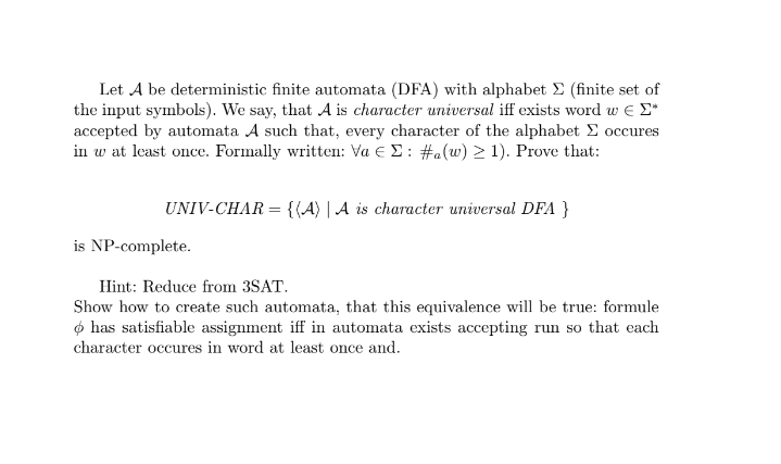Let A be deterministic finite automata (DFA) with | Chegg.com