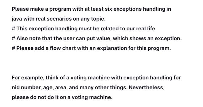 Exception handling in Java with examples